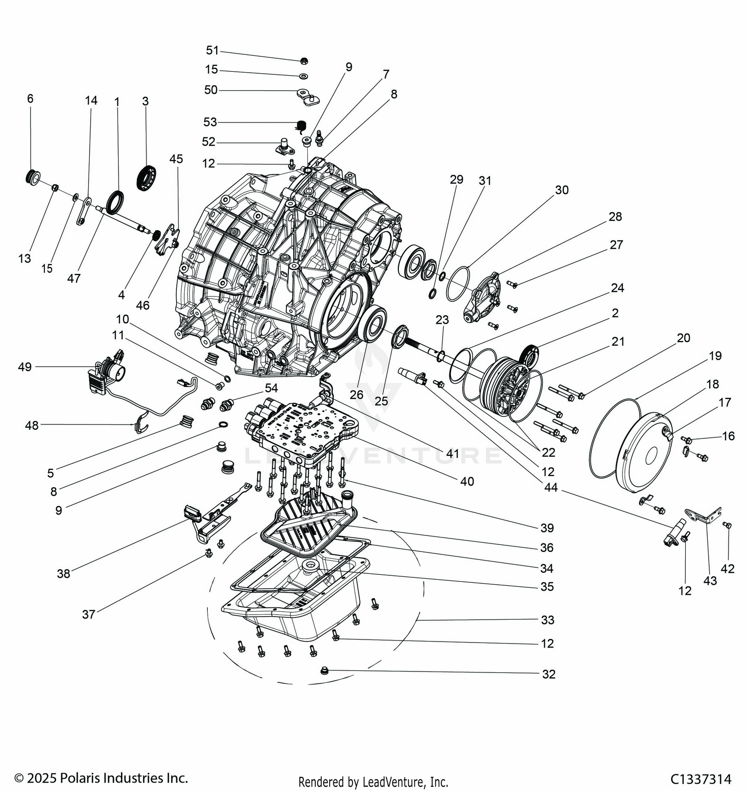 DRIVE TRAIN, TRANSMISSION INTERNALS - R26X6T1RBL (C730993)