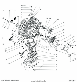 Drive Train, Transmission Internals - R25xaw1rb9/bd/bm (c730993) Schematic