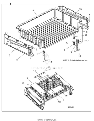 Body, Box Asm. - R16rda57a1/b1 (700495) Schematic