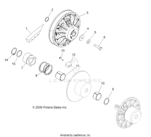 Drive Train, Secondary Clutch - R10rh45ag/ah/ar (49rgrclutchdvn10450) Schematic