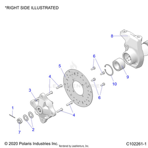 Suspension, Front Hub, Carrier, And Brake Disc - A22shz57ae (c102261-1) Schematic