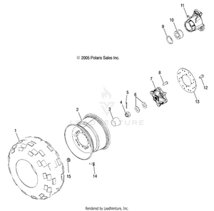 Wheel Drive, Rear - A06mh68aa/ad/af (4999200179920017c11) Schematic
