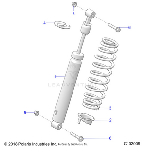 Suspension, Shock, Front - A22sva85a3 (c102009) Schematic