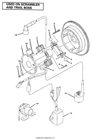 Magneto Assembly (4910981098052a) Schematic