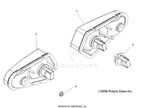 Electrical, Taillights - A10zx85ak/al/as/at/ax (49atvtaillamps09sptrg800) Schematic