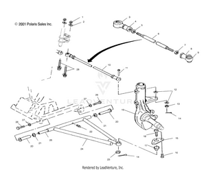 A-arm/strut Mounting - A02ba38ca (4969936993b03) Schematic