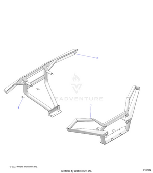 Body, Deluxe Bumpers - A21sxz85an (c102082) Schematic