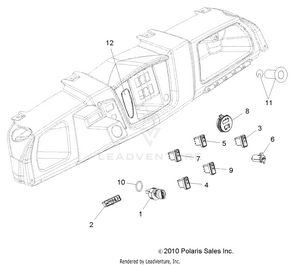 Electrical, Dash Instruments And Controls - R11rc08ga/gh/fa/fh (49rgrdash11ev) Schematic