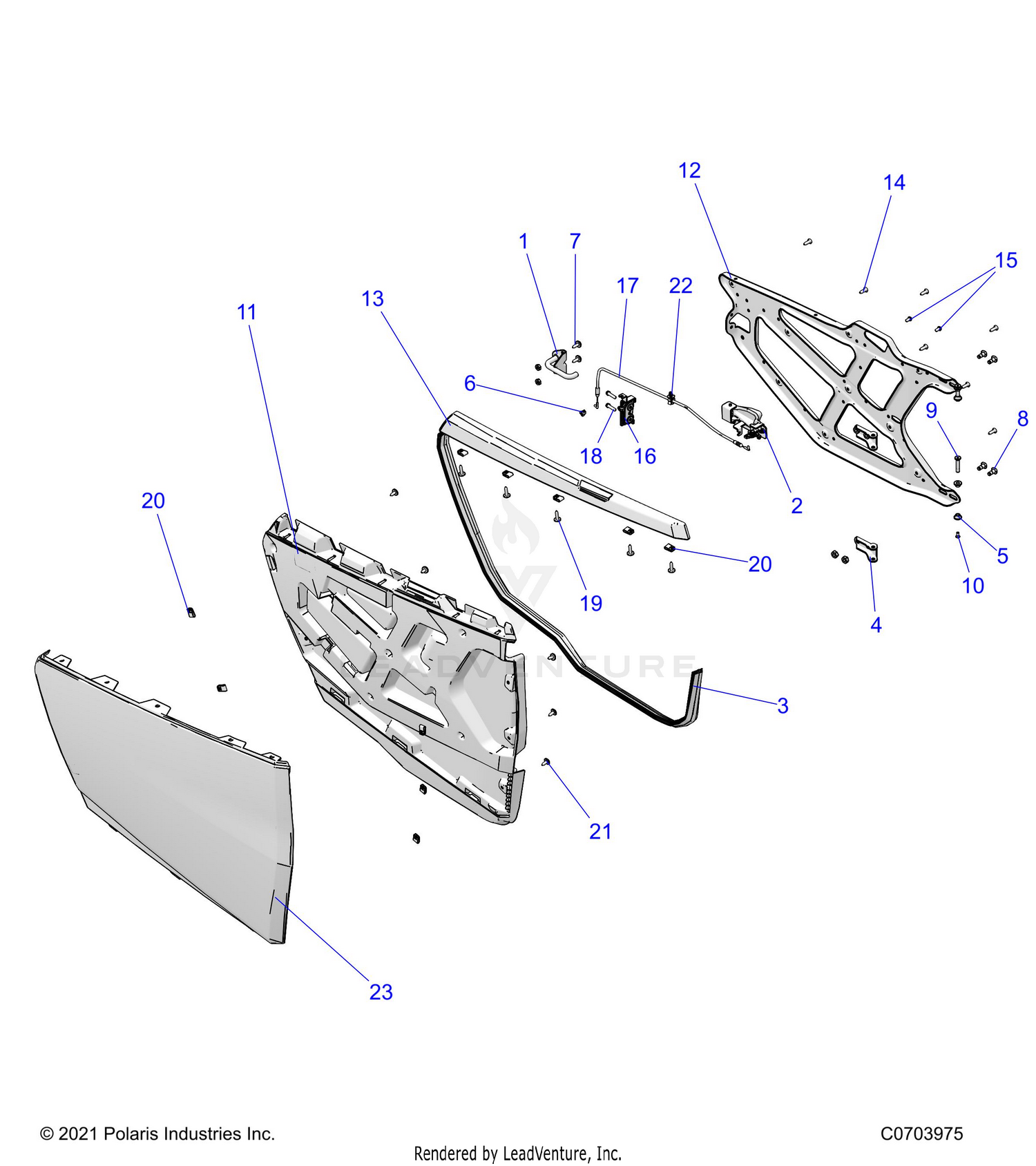 BODY, DOORS - Z26NET99A4/B4/A6/B6 (C0703975)