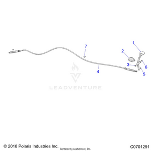 Drive Train, Gear Selector - G23gmk99a/99b (c0701291) Schematic