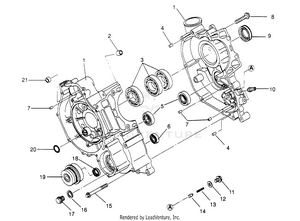 Crankcase Magnum 2x4 W957544 (4926852685c010) Schematic