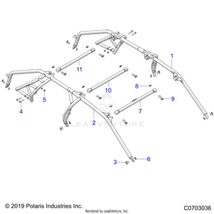 Chassis, Cab Frame - Z21r4e92ag/as/bg/bs (c0703036) Schematic