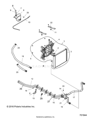 Engine, Cooling System - R19rhe99nd (701844) Schematic