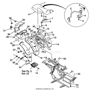 Rear Cab Assembly - W937527 (4924082408002a) Schematic
