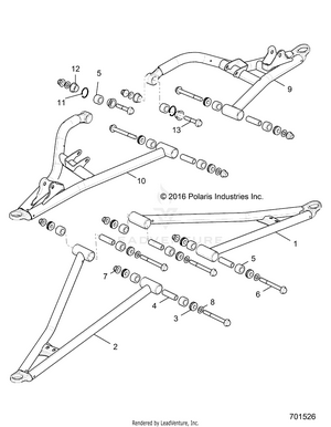 Suspension, Front Control Arms - R19rhe99nd (701526) Schematic