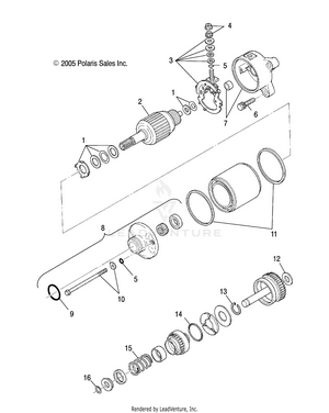 Engine, Starting Motor - A07ca32aa (4999202939920293c14) Schematic