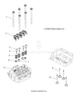 Engine, Valves - A09cl76aa (49atvairintake096x6) Schematic