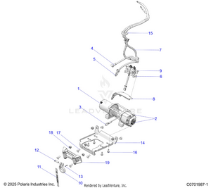 Accessory, Winch Schematic