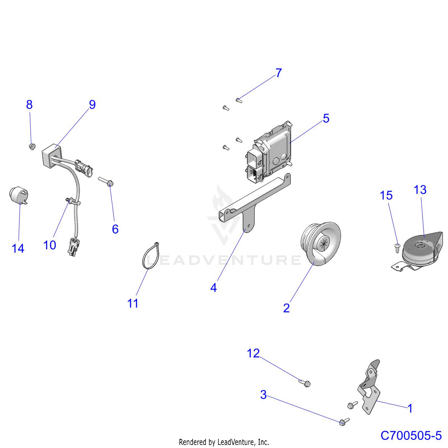 ELECTRICAL, ECU, RELAY, COIL - D21BEPD4B4 (C700505-5)