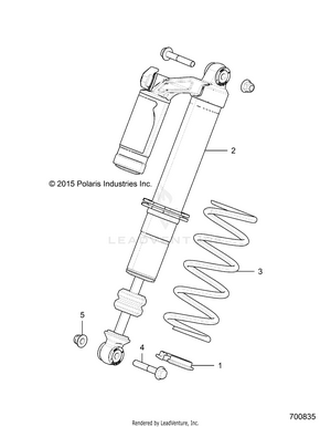 Suspension, Front Shock Mounting - R16rge99ae (700835) Schematic
