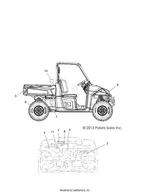 Body, Decals, Common - All Options (49rgrdecal14900xp) Schematic