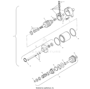 Starting Motor - A01ch50eb (4964466446d014) Schematic