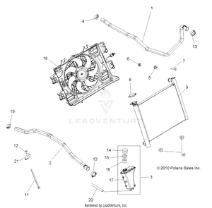 Engine, Cooling System - A12zn8efk/efo (49atvcool11sptrg850) Schematic
