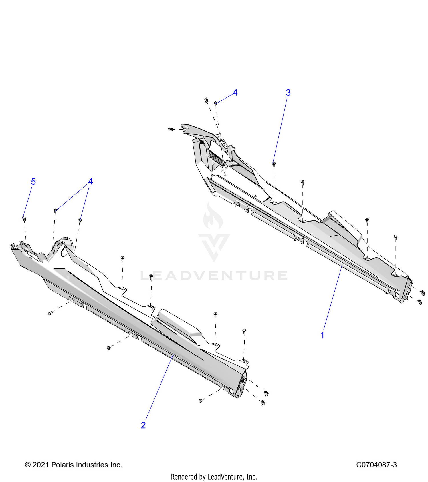 BODY, ROCKER PANELS - Z26NMY99A4/B4/A6/B6 (C0704087-3)