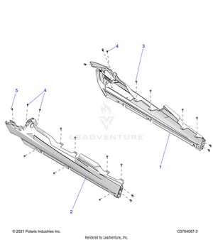 Body, Rocker Panels - Z25nmf99a4/a5/b4/b5 (c0704087-3) Schematic