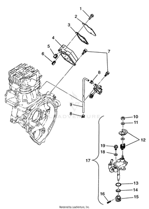 Oil Pump (sport) Sport 400l W97ba38c (4940124012d002) Schematic