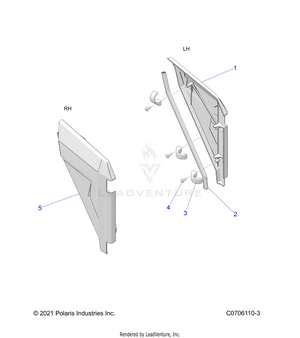Body, Doors, Bolster - Z22nar99af/bf (c0706110-3) Schematic