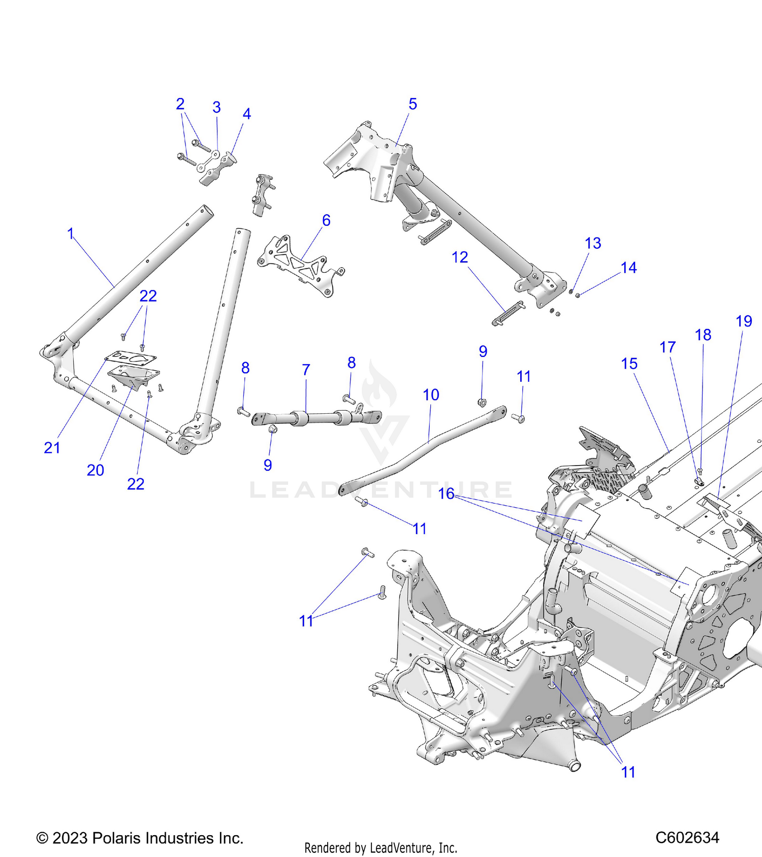 CHASSIS, CHASSIS ASM. and OVER STRUCTURE - S24TLC8RS/8RE (C601608)