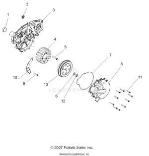 Engine, Magneto - R08vh76ad/ag (49atvmagneto08vista) Schematic