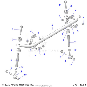 Suspension, Stabilizer Bar - A20sxz85af/ap/caf/cap (c0211322-3) Schematic