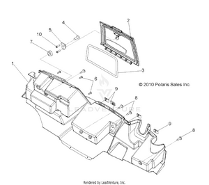 Body, Glove Box Storage - R12wh76ag/ar/eah/eav/eaw (49rgrglovebox118004x4) Schematic