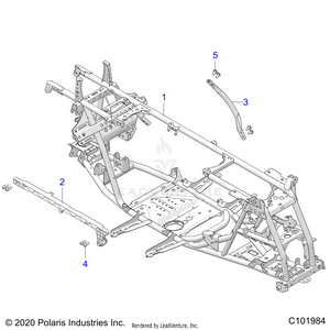 Chassis, Main Frame - A22sva85a3 (c101984) Schematic