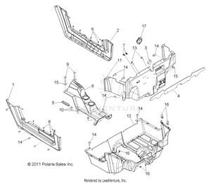 Body, Floor And Rocker Panels - R12jt87ab/ad/as/aw/9eaw (49rgrfloor12rzrxp900) Schematic