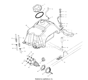 Fuel Tank - A01aa32aa (4963816381a011) Schematic