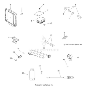 Electrical, Switches, Sensors, Ecu And Control Modules - A14tn55fa (49atvswitches11spx2550i) Schematic