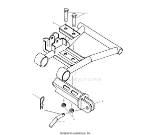 Three-point Hitch A-arm Mounting - A10ch46ca (4964376437c011) Schematic