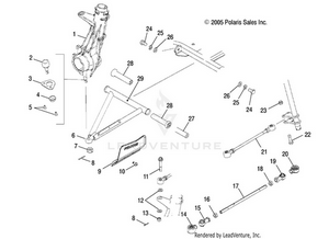 A-arm And Strut Mounting - A05cd32aa/ab/ac (4999200299920029c03) Schematic