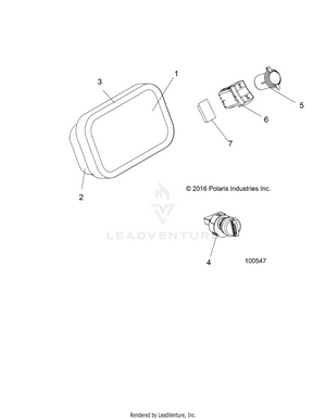 Electrical, Dash Instruments And Switches - A18daa50b7 (100547) Schematic