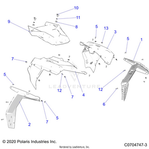 Body, Hood And Front Body Work - Z24ase87a5  (c0704747-3) Schematic