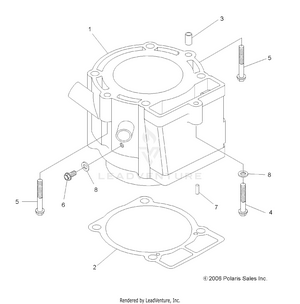 Engine, Cylinder - A10gj52aa (49atvcylinder07out525) Schematic