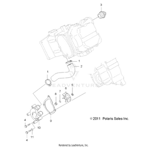 Engine, Water Pump - A14mb46th (49atvwaterpump12400) Schematic
