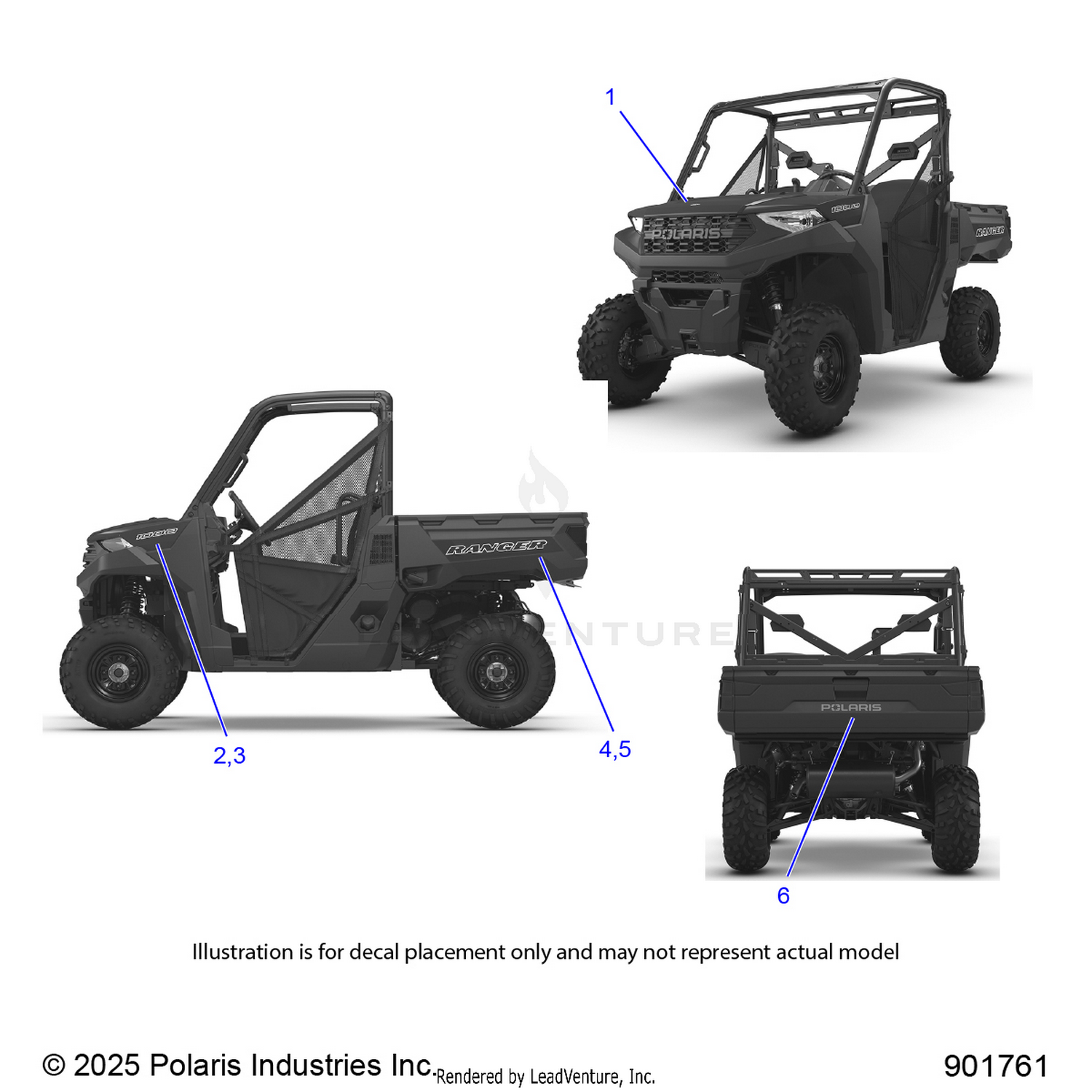 BODY, DECALS, GRAPHICS - R26TAA99A1/B1 (901761)