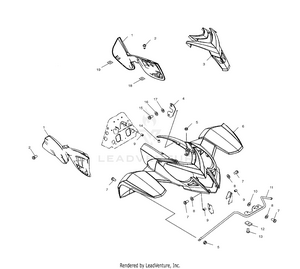 Front Cab And Side Panels - A03gj50aa/ab (4975767576a05) Schematic
