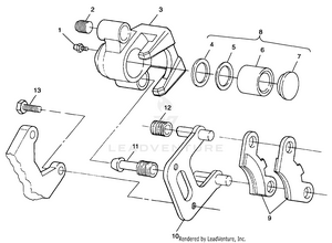 Front Brake - A99bg38ca (4949664966b007) Schematic