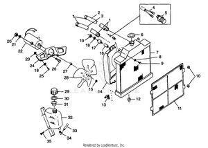 Cooling System - W98ch50a(c)(d)(e)(f) (4950135013a012) Schematic