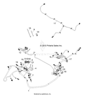 Electrical, Wire Harnesses - R11rh50ag/ah/ar (49rgrharness11500efi) Schematic